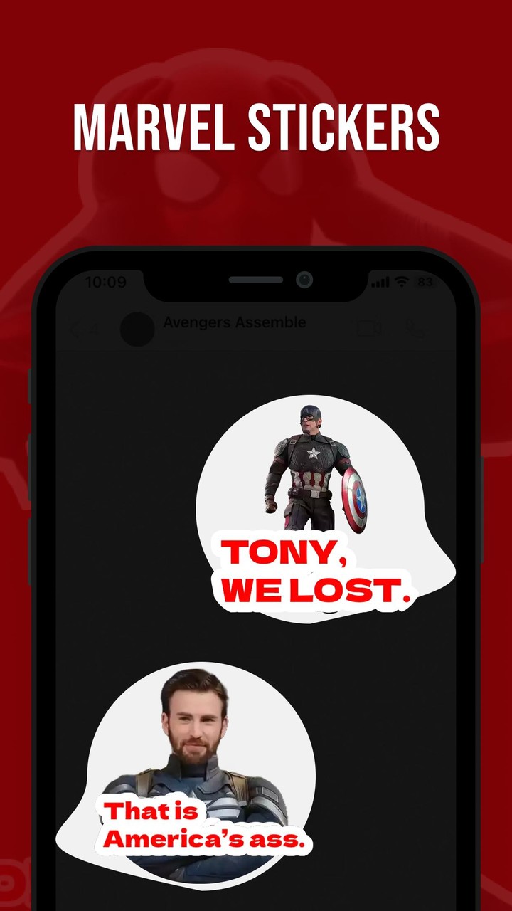 Marvel Stickers - WASticker screenshot image 3_Popularmodapk.com