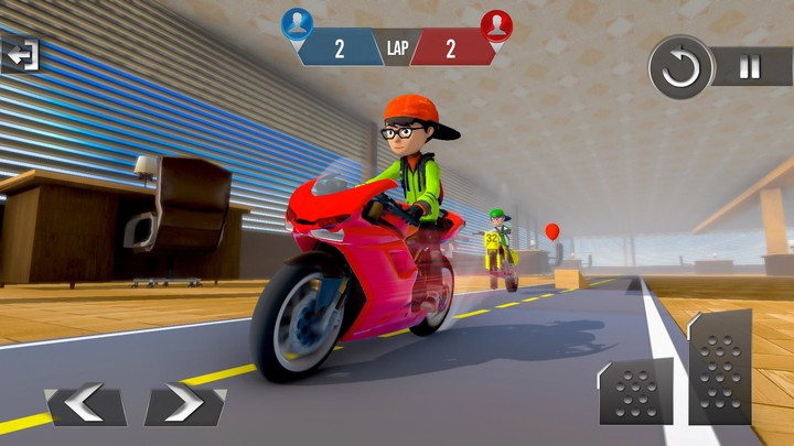 Bike Stunt Office racing screenshot image 1_Popularmodapk.com