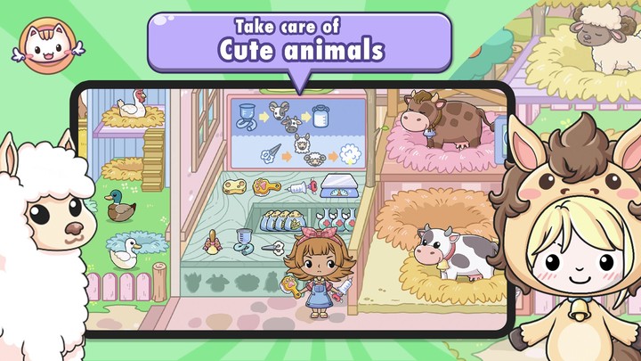 Jibi Land : Town My pet farm screenshot image 4_Popularmodapk.com