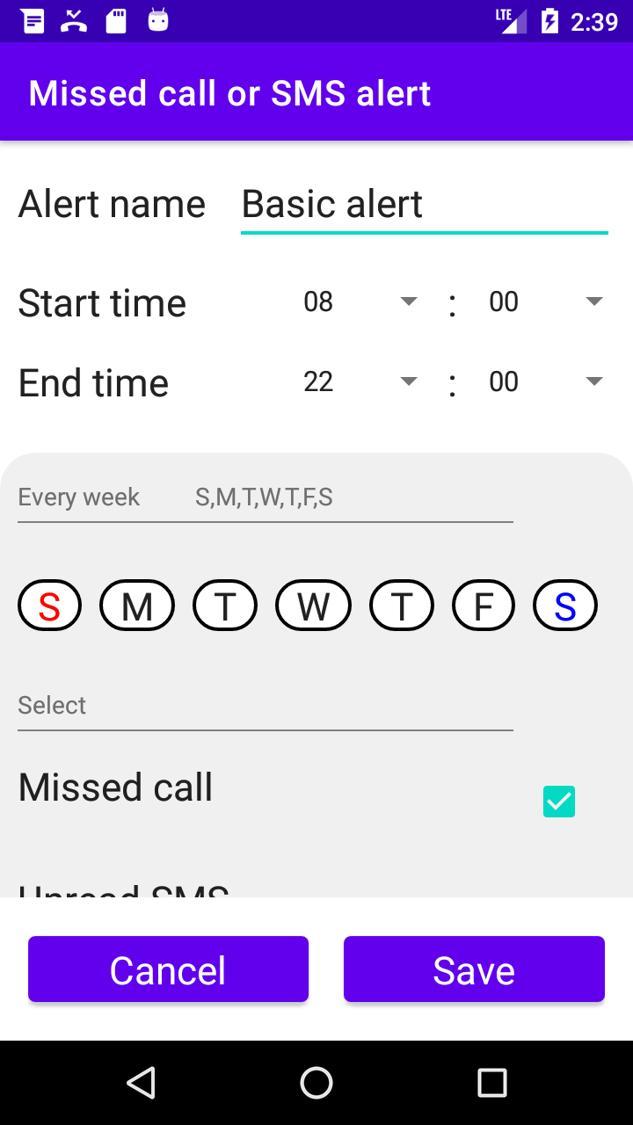 Missed Call Alert Plus screenshot image 4_Popularmodapk.com