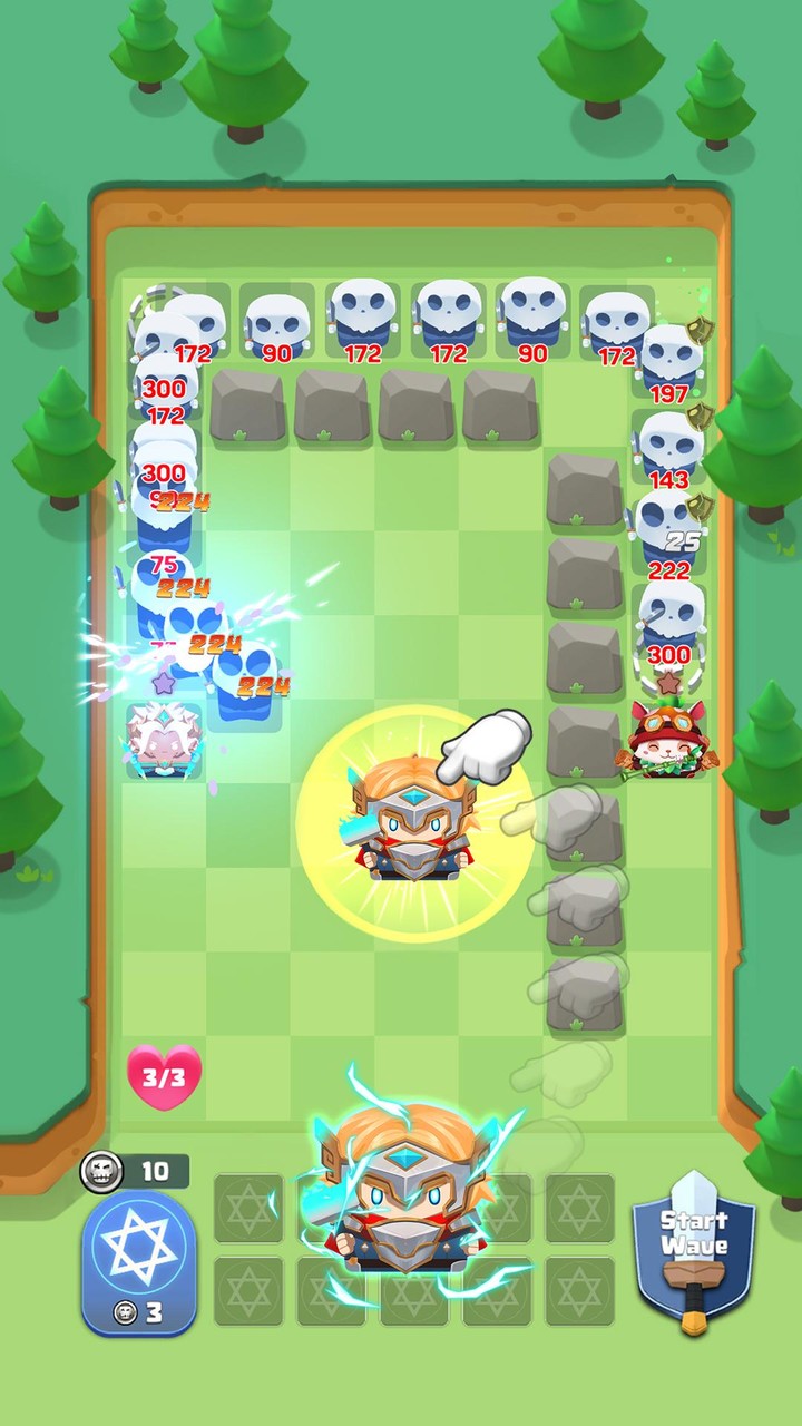 Cube Defender: Casual TD screenshot image 3_Popularmodapk.com