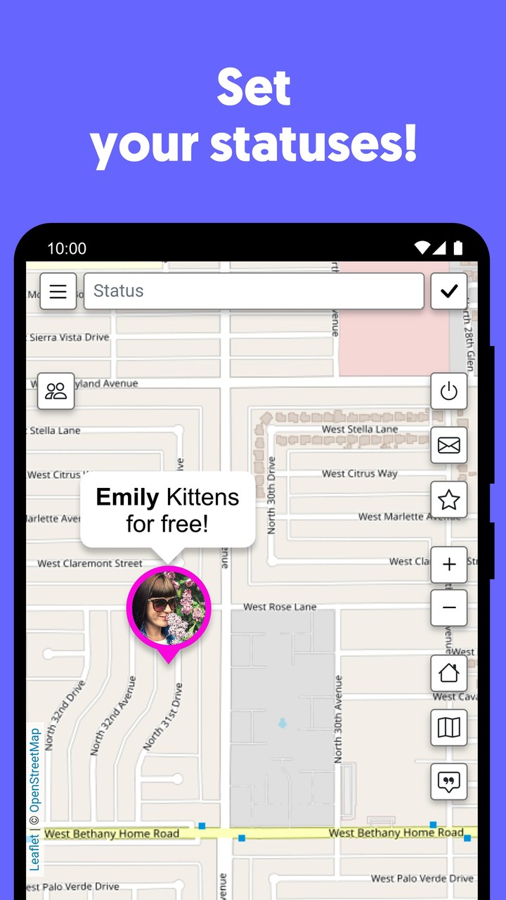 Umapio - Friends on the map screenshot image 5_Popularmodapk.com