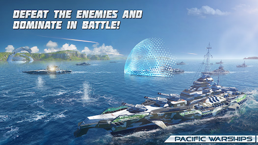 Pacific Warships: Naval PvP<span>(Mod Menu)</span> screenshot image 5_Popularmodapk.com