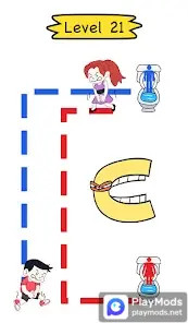 Toilet Rush Race: Draw Puzzle<span>(AD Remove-Free Rewards)</span> screenshot image 3_Popularmodapk.com