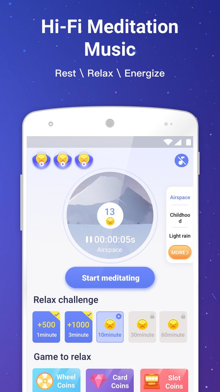 Sound Joy - Meditation Sounds screenshot image 2_Popularmodapk.com