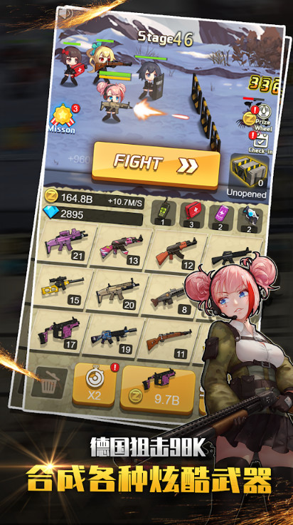 Merge Rush Z(Unlimited Currency) screenshot image 4_Popularmodapk.com