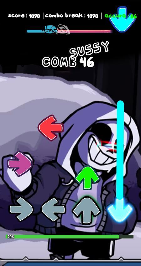 FNF Sans Game Mod Demo screenshot image 3_Popularmodapk.com