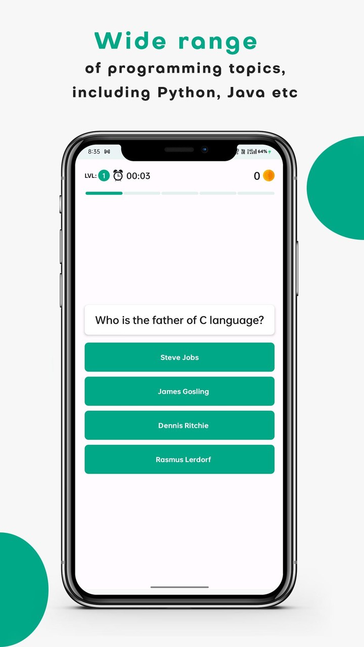 Qizc Programming Language Quiz screenshot image 2_Popularmodapk.com