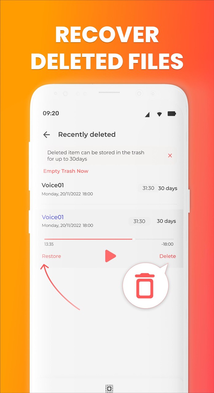 Voice Recorder - Voice memos screenshot image 6_Popularmodapk.com