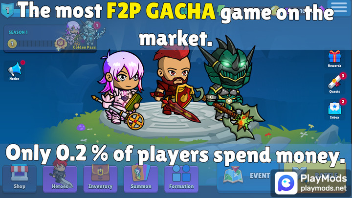Totally Casual Gacha Game RPG<span>(Mod Menu)</span> screenshot image 4_Popularmodapk.com