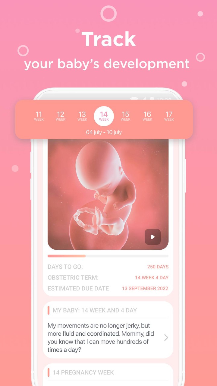 Pregnancy Tracker Week By Week screenshot image 2_Popularmodapk.com