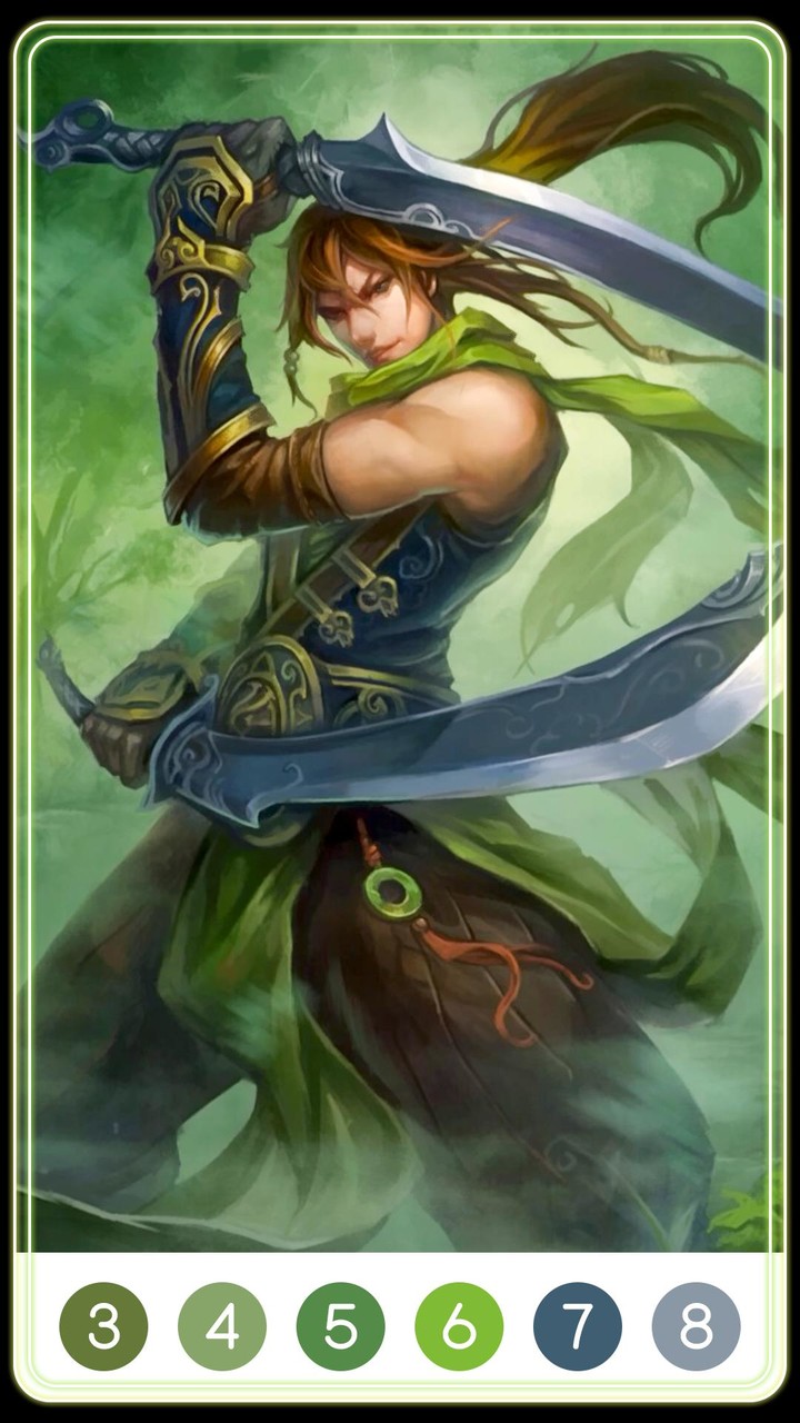 Wuxia Color by Number screenshot image 3_Popularmodapk.com