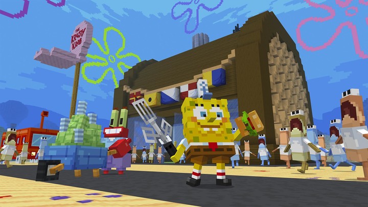 Mods SpongeBob for Minecraft screenshot image 2_Popularmodapk.com