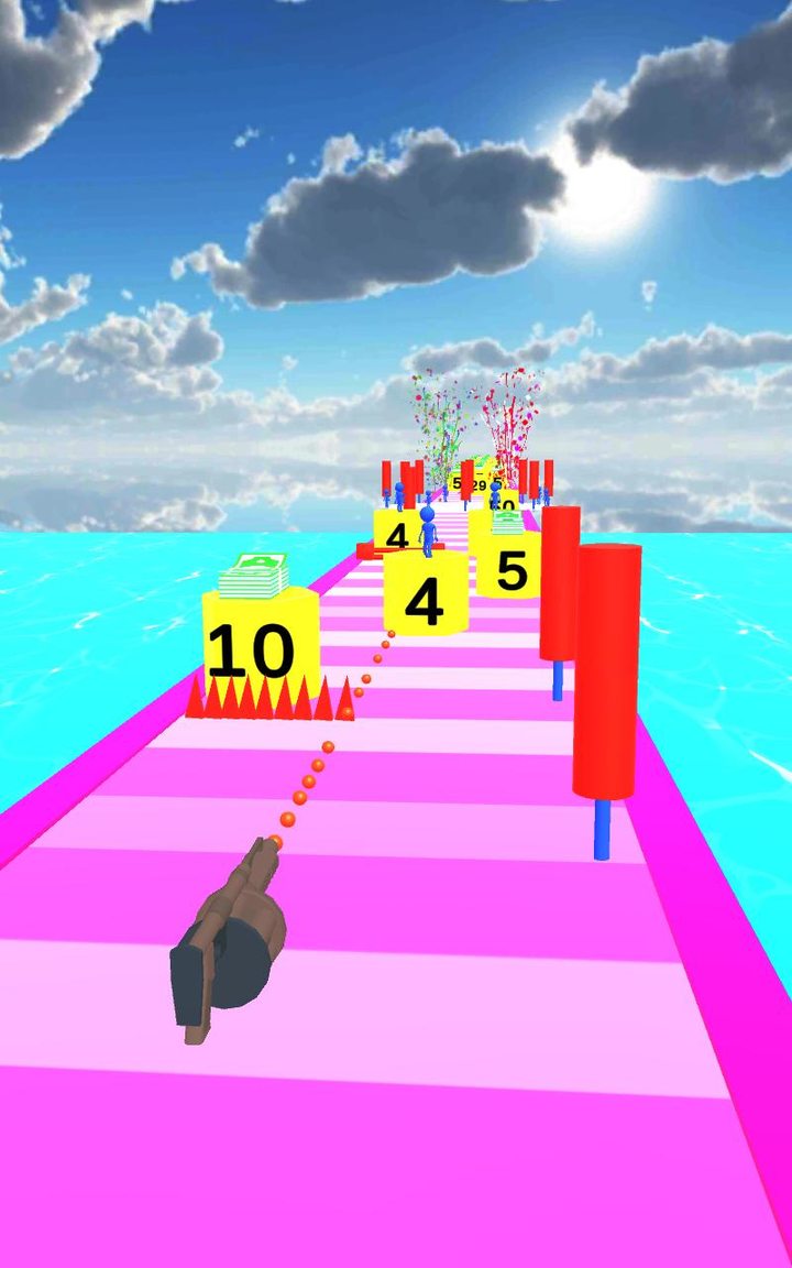 Human Stickman Gun Run 3D screenshot image 11_Popularmodapk.com