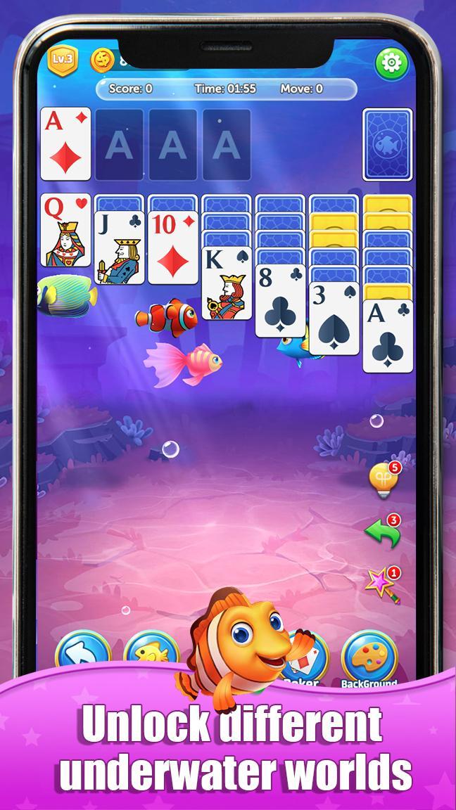 Fish Tide Solitaire screenshot image 3_Popularmodapk.com