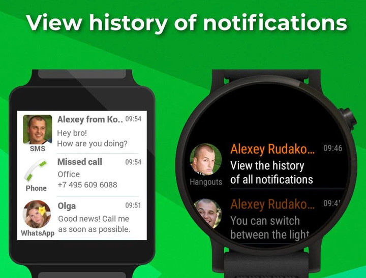 Informer messages for Wear OS screenshot image 3_Popularmodapk.com