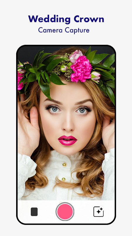 Wedding Flower Crown Photo screenshot image 1_Popularmodapk.com