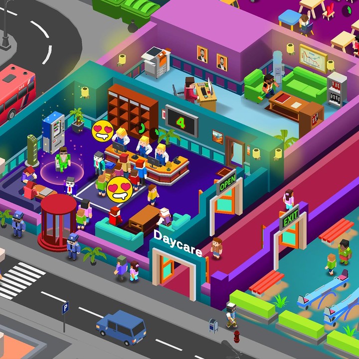 Idle Daycare Tycoon - Get Rich screenshot image 5_Popularmodapk.com