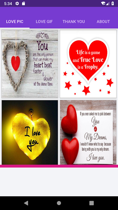 Romantic Love GIF screenshot image 2_Popularmodapk.com