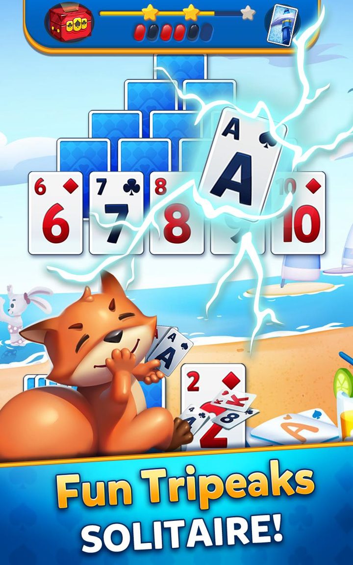 Solitaire Tripeak Journey 2022 screenshot image 4_Popularmodapk.com