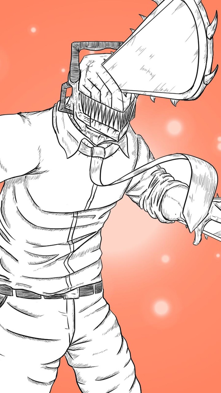 Drawing Chainsaw Man screenshot image 4_Popularmodapk.com