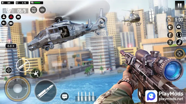 Offline Sniper Shooting Games<span>(unlimited money)</span> screenshot image 3_Popularmodapk.com