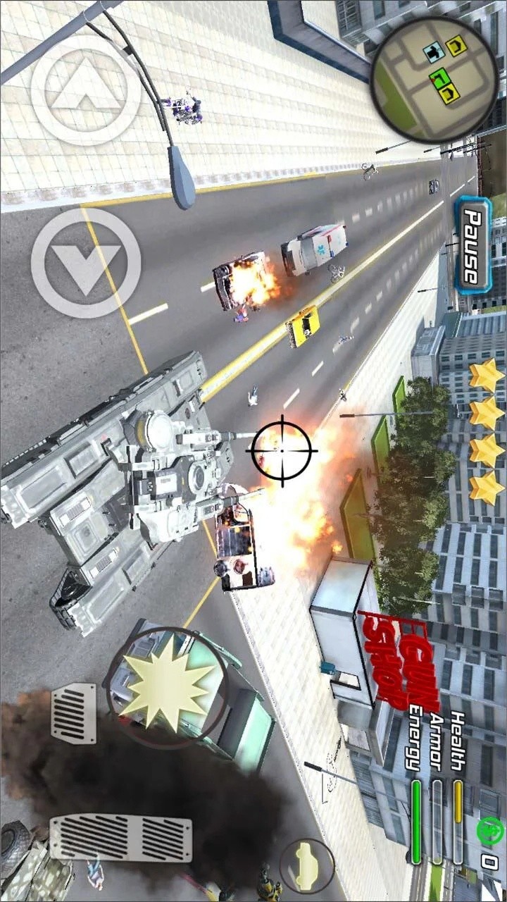 Crime Angel Superhero - Vegas Air Strike( no advertising) screenshot image 10_Popularmodapk.com