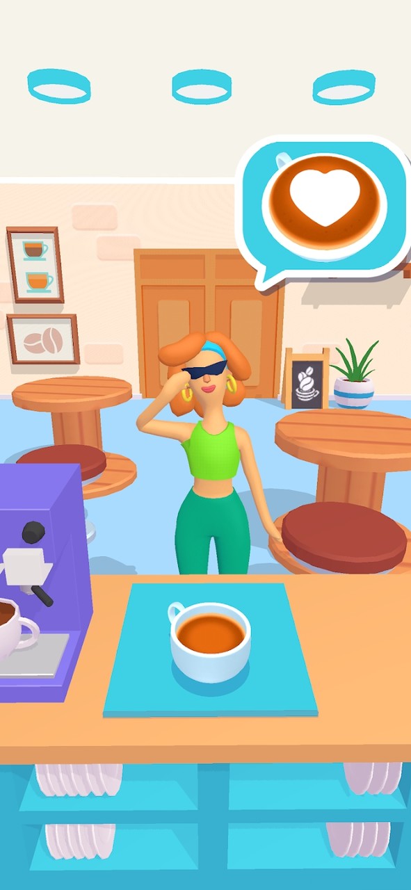 Coffee Shop 3D<span>(Unlimited money)</span> screenshot image 1_Popularmodapk.com
