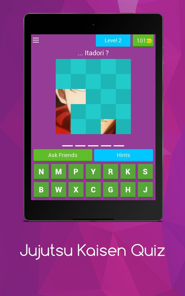 jujutsu kaisen quiz screenshot image 4_Popularmodapk.com