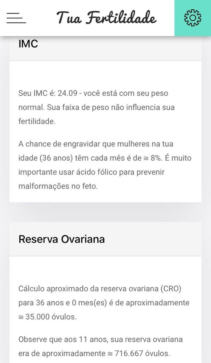 Teste de Fertilidade screenshot image 6_Popularmodapk.com
