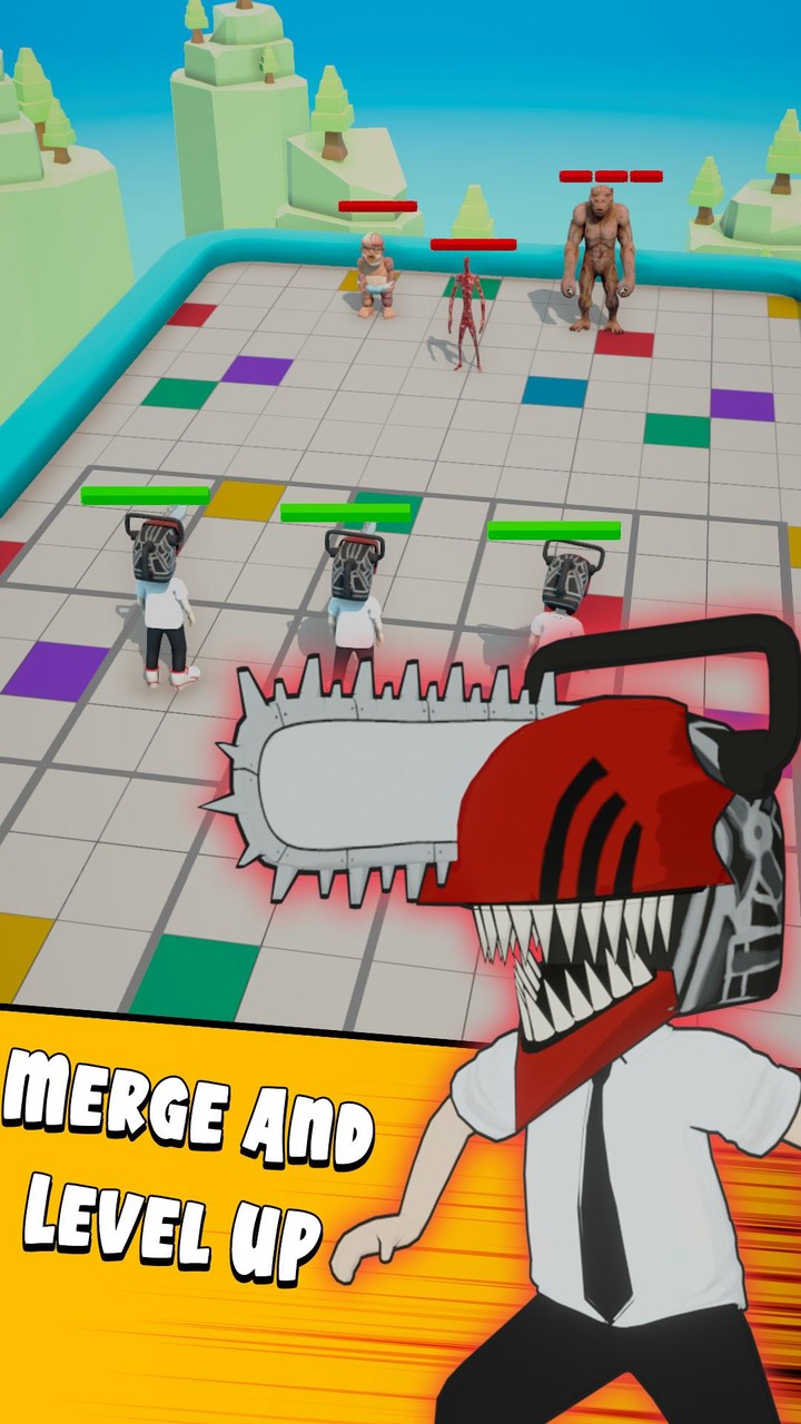 Chainsaw Game Man:Merge Master screenshot image 1_Popularmodapk.com