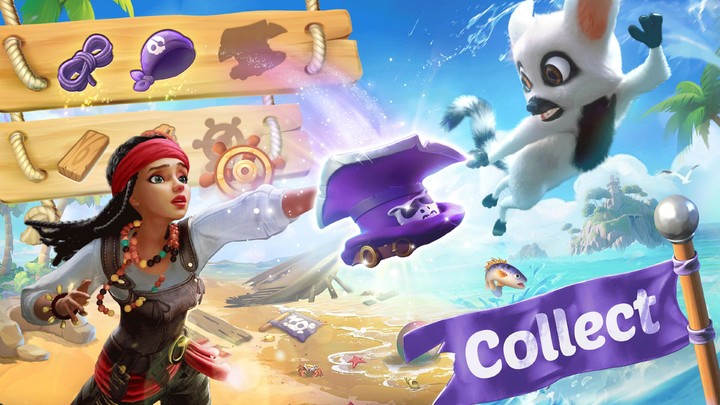 Pirate Merge Adventure screenshot image 2_Popularmodapk.com