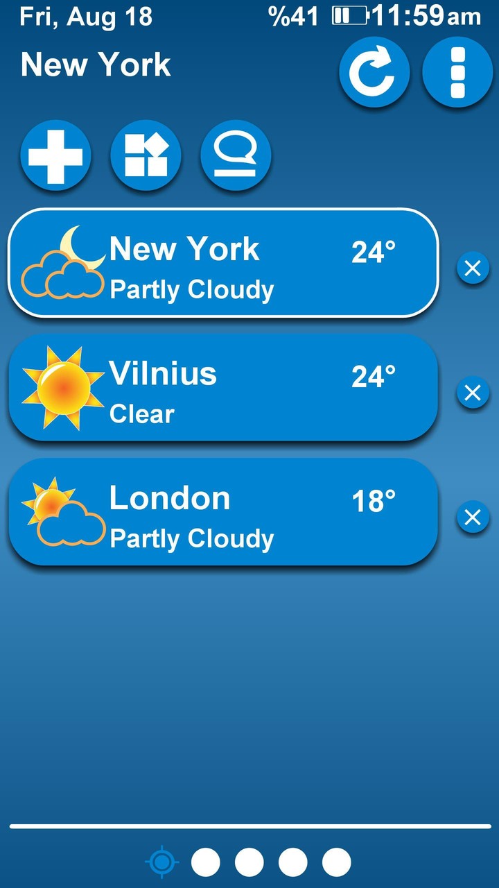 Weather Sky Blue screenshot image 1_Popularmodapk.com