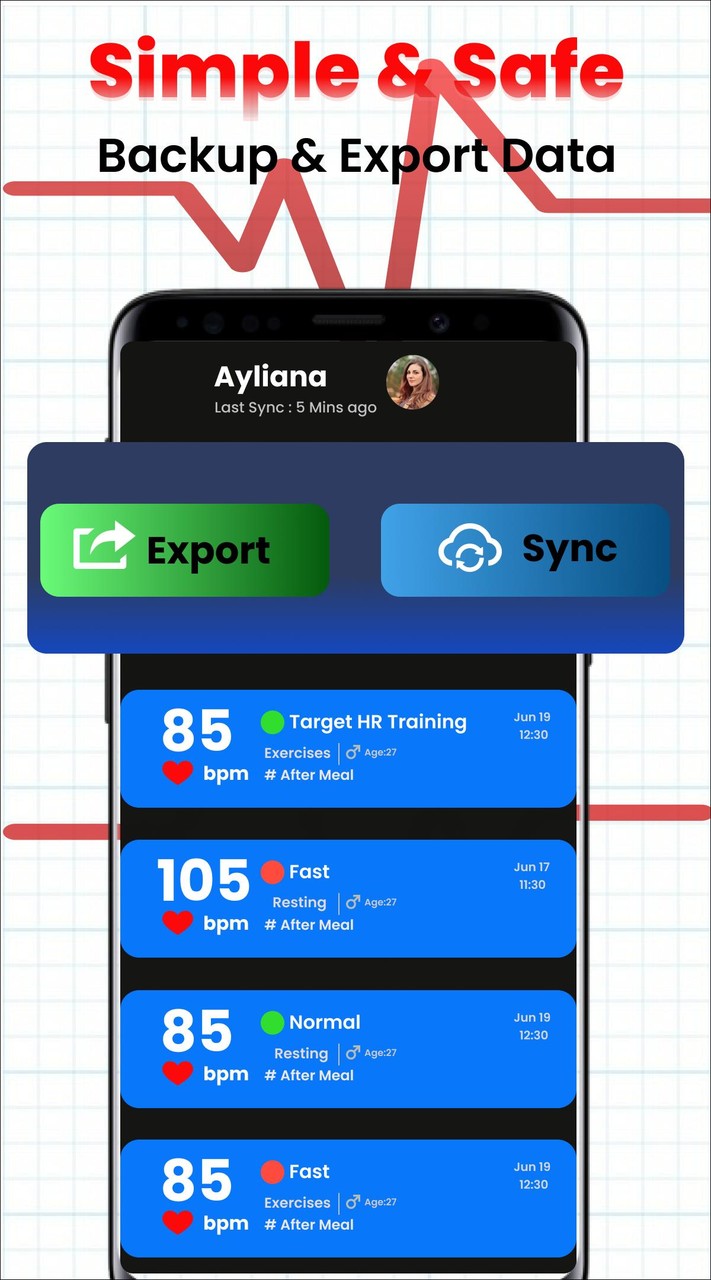 Heart Rate Monitor Pulse App screenshot image 8_Popularmodapk.com