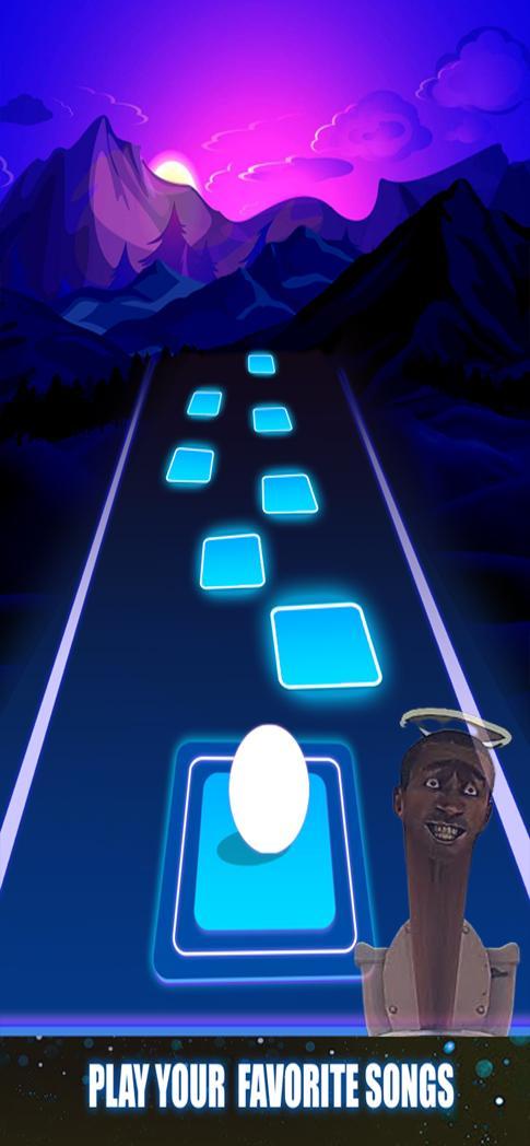 Skibidi Toilet Tiles HOP Music screenshot image 4_Popularmodapk.com