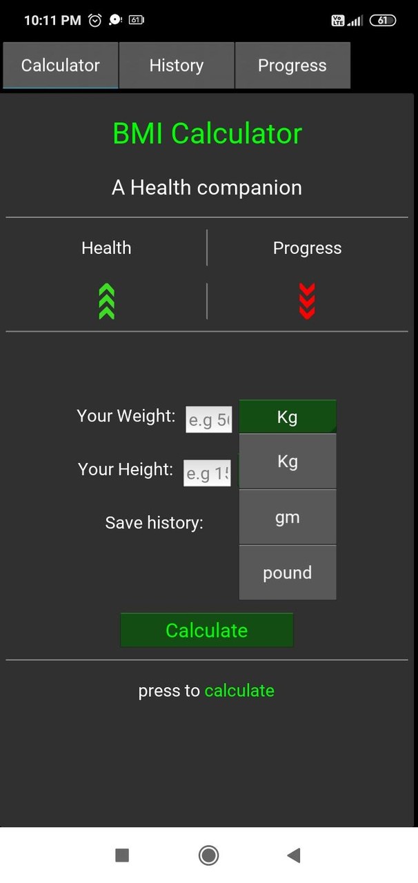 BMICalc BMI Calculator Tracker screenshot image 2_Popularmodapk.com