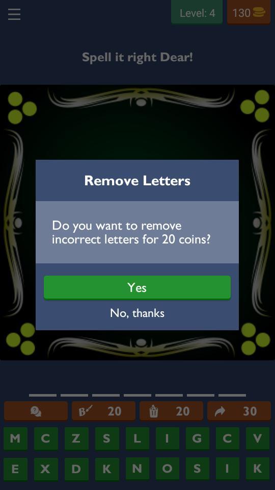 Spell It Right Dear! screenshot image 4_Popularmodapk.com