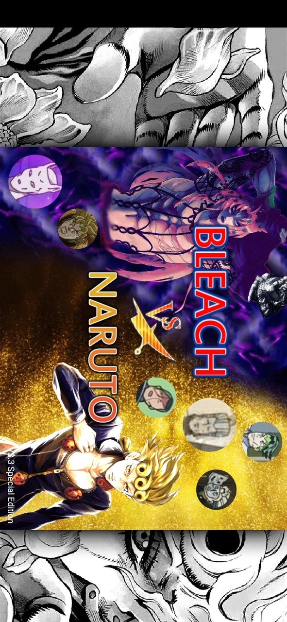 mugen死神VS火影之JOJO的奇妙冒险<span>(mod)</span> screenshot image 1_Popularmodapk.com