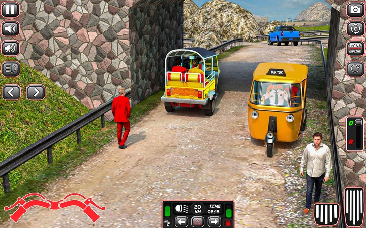 City Rickshaw Driving Games screenshot image 3_Popularmodapk.com