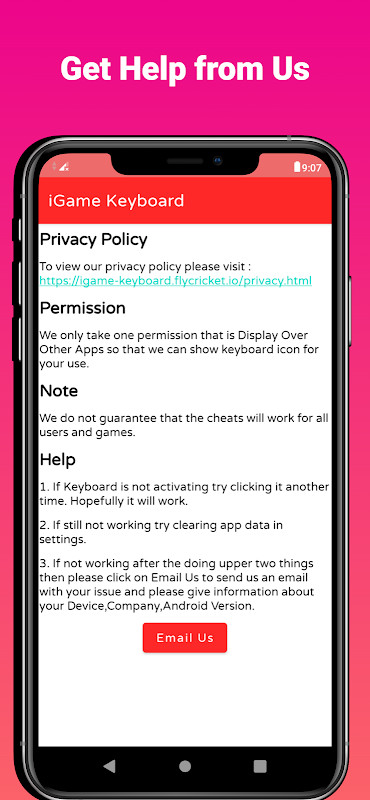 iGame:Game Keyboard for cheats screenshot image 19_Popularmodapk.com