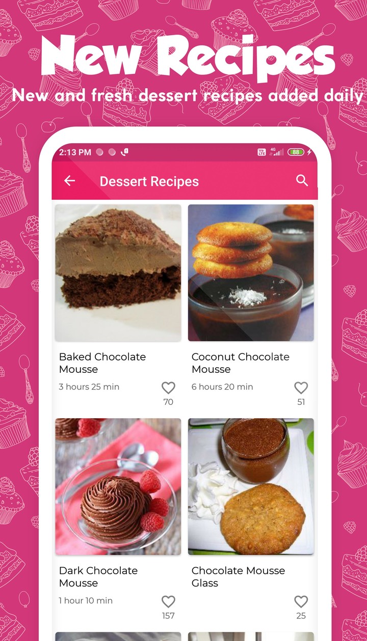 Dessert Recipes screenshot image 5_Popularmodapk.com