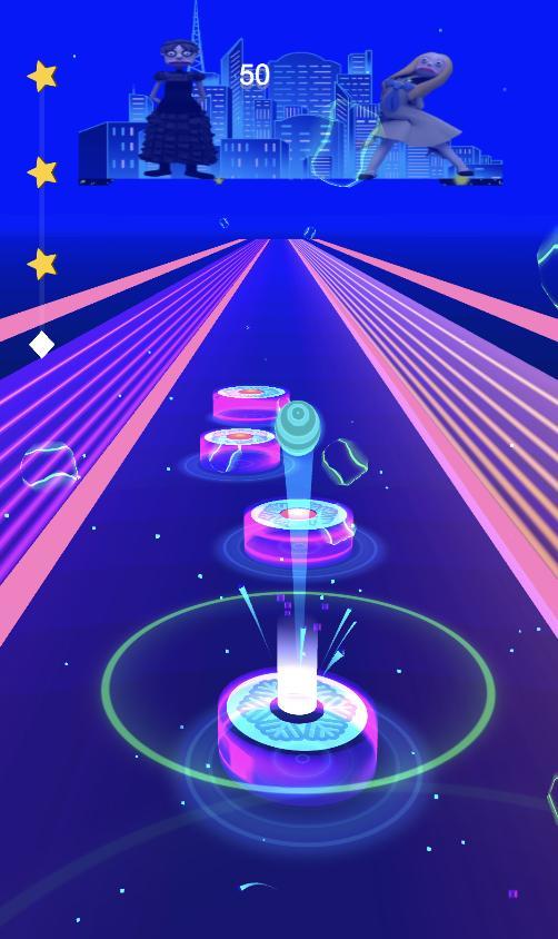 Megan & Wednesday Dancing Hop screenshot image 2_Popularmodapk.com