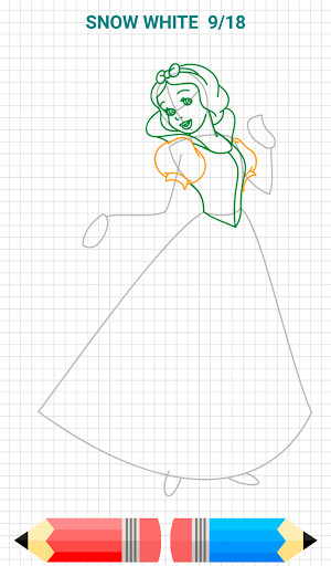 How to Draw Princess screenshot image 9_Popularmodapk.com