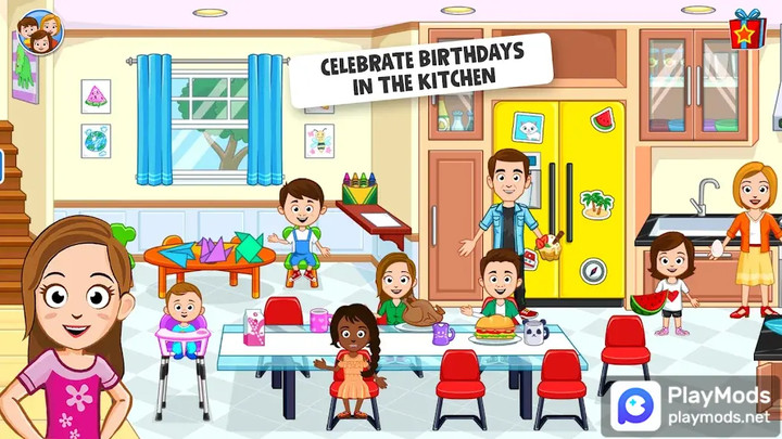 My Town: Home Doll house - Family Playhouse<span>(Unlimited Money)</span> screenshot image 3_Popularmodapk.com