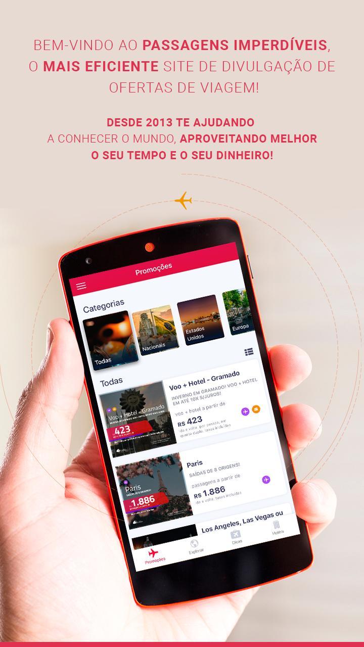 Passagens Imperdíveis screenshot image 1_Popularmodapk.com