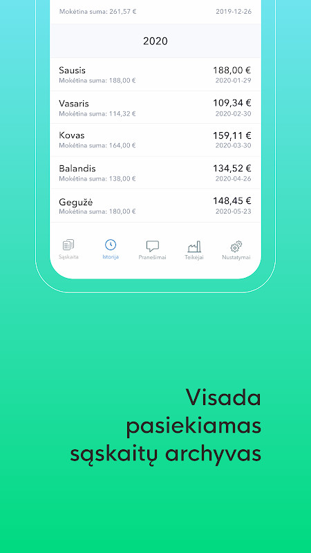 Viena Sąskaita screenshot image 2_Popularmodapk.com