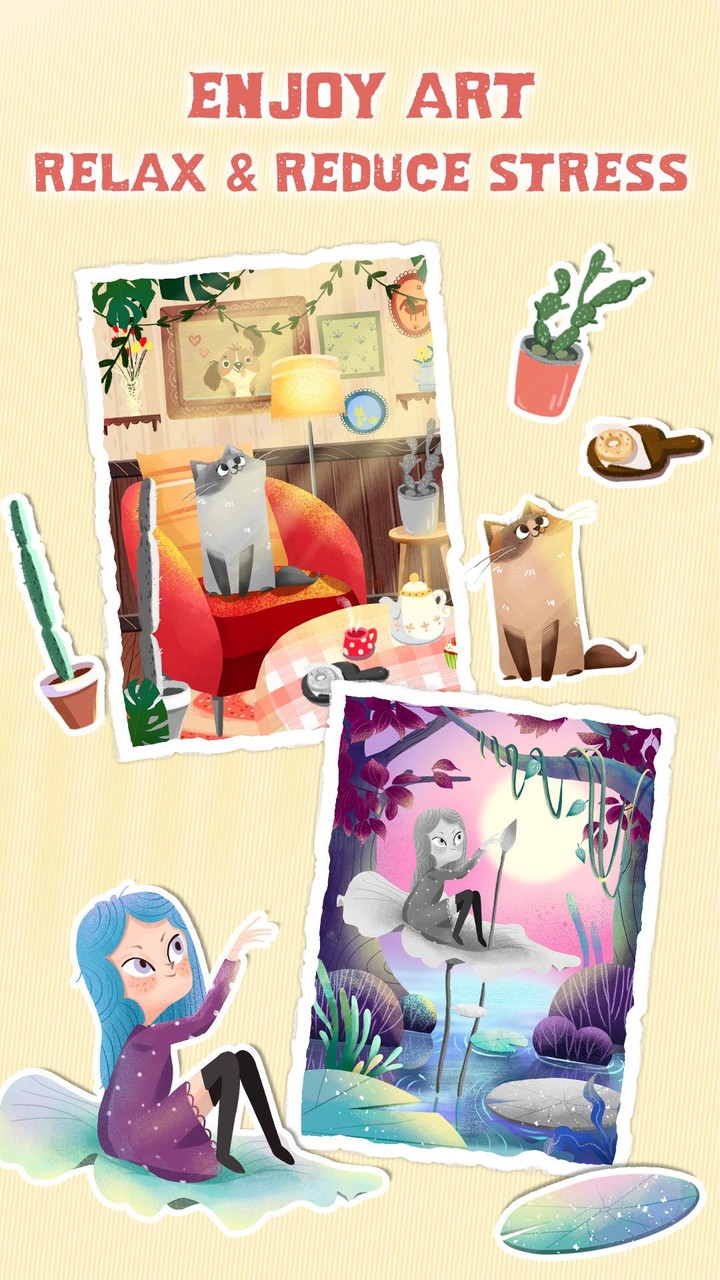 Relaxing Puzzle screenshot image 2_Popularmodapk.com