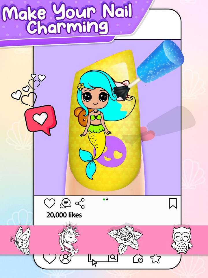 Nail Polish: Nail Art & Design screenshot image 1_Popularmodapk.com