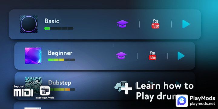 Real Drum: electronic drums<span>(Premium Unlocked)</span> screenshot image 2_Popularmodapk.com