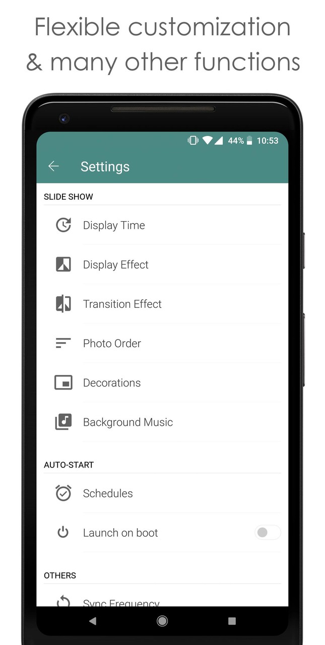 Fotoo - Digital Photo Frame Photo Slideshow Player screenshot image 7_Popularmodapk.com